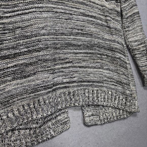 Studio Works Cardigan 1X Gray Silver Metallic Marled Cozy Classic Soft Cottage - Picture 8 of 8